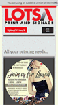 Mobile Screenshot of lotsa.com.au